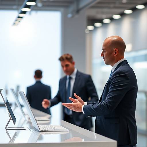 Still from a corporate promotional video showcasing a company's product innovation.